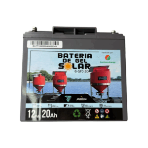 BATERIA GEL PARA USO SISTEMA SOLAR 20AH 12VDC