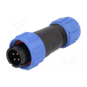 CONECTOR WEIPU SP13 SERIES 4P MACHO AAU